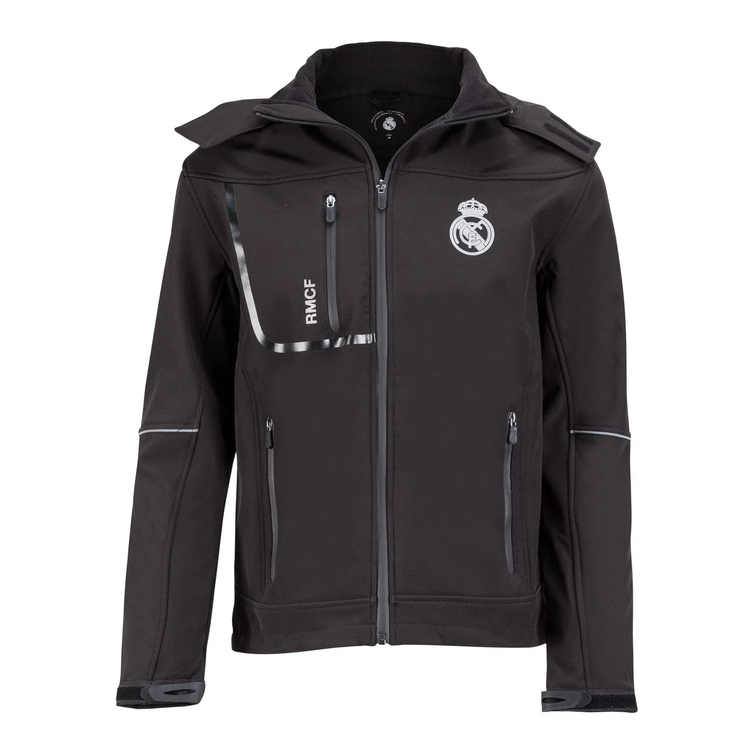 Softshell Hombre Negro Real Madrid