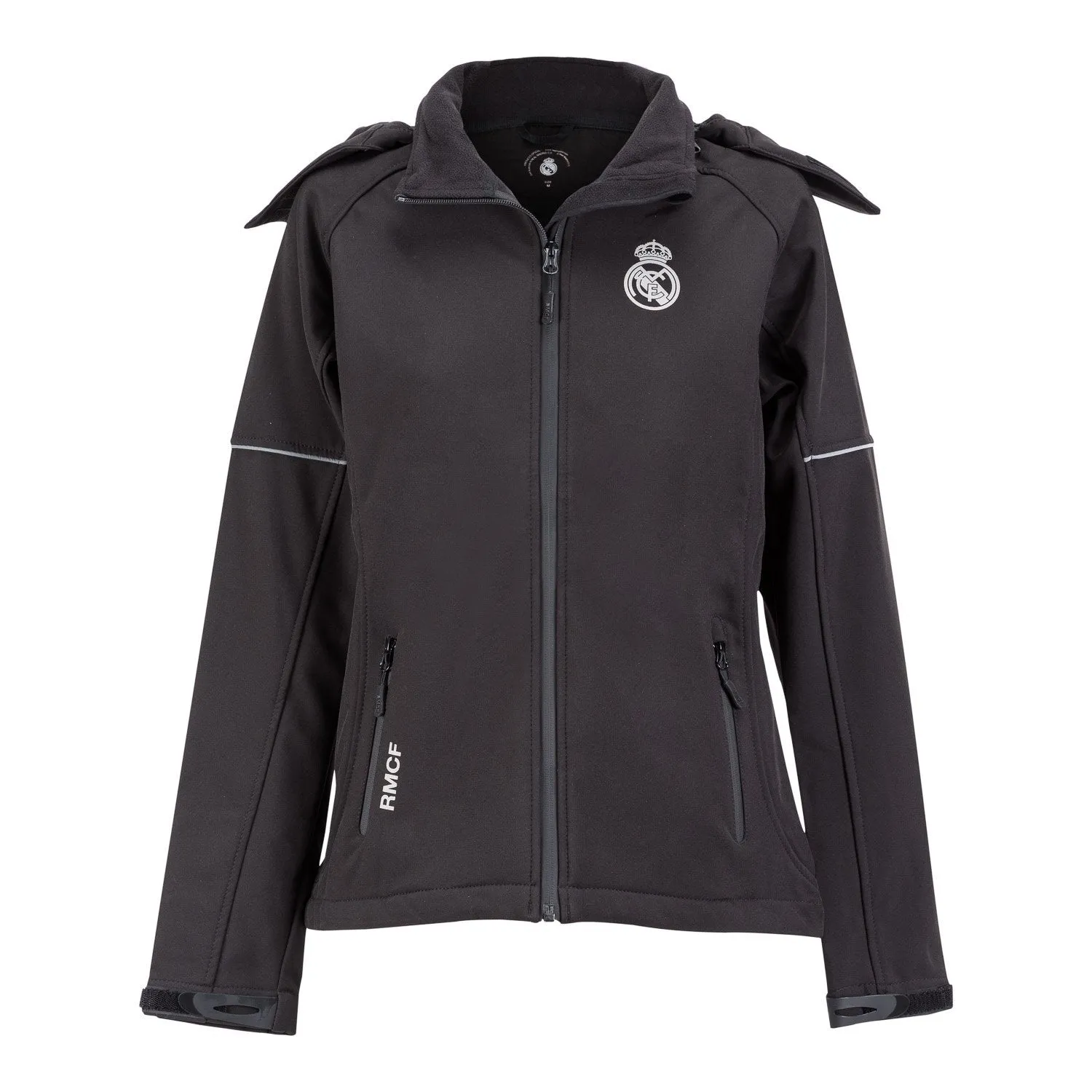 Softshell Mujer Negro Real Madrid