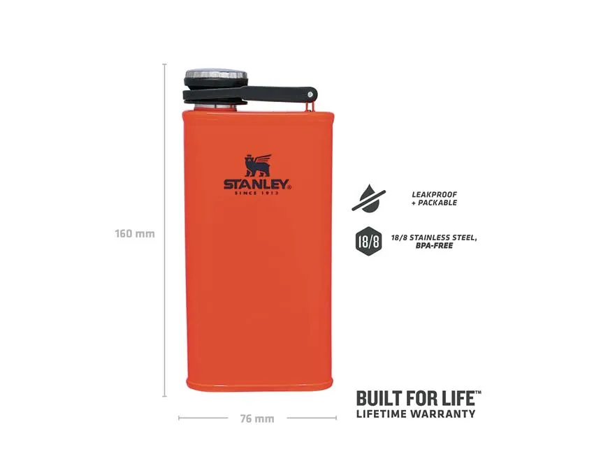 Stanley Classic Easy Fill Wide Mouth Flask Blaze Orange