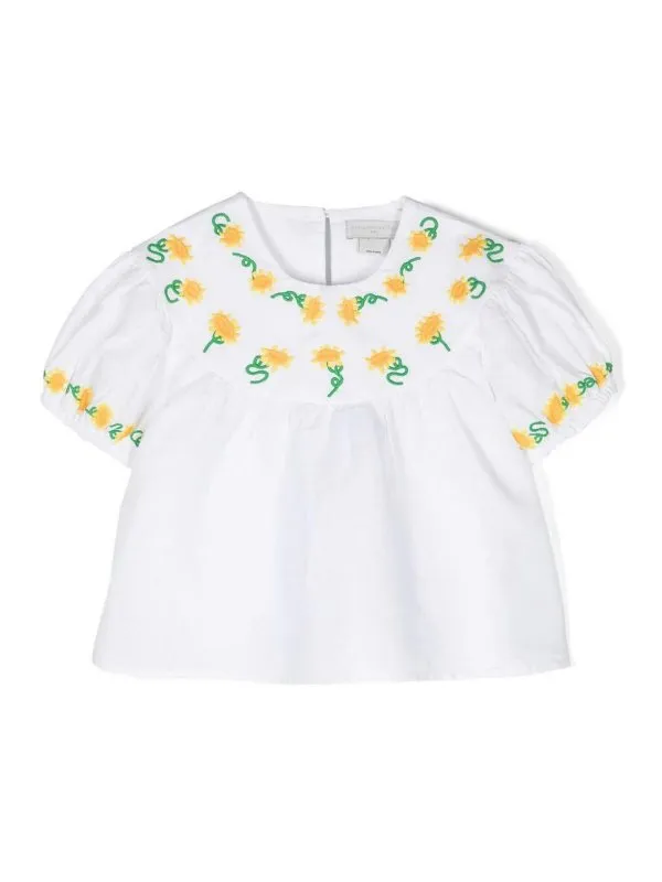 Stella McCartney Kids Camiseta - Blanco