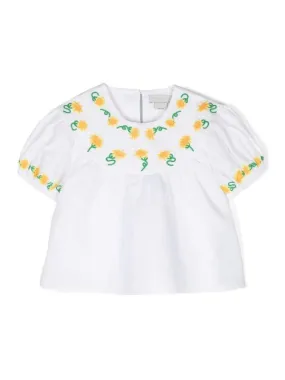 Stella McCartney Kids Camiseta - Blanco