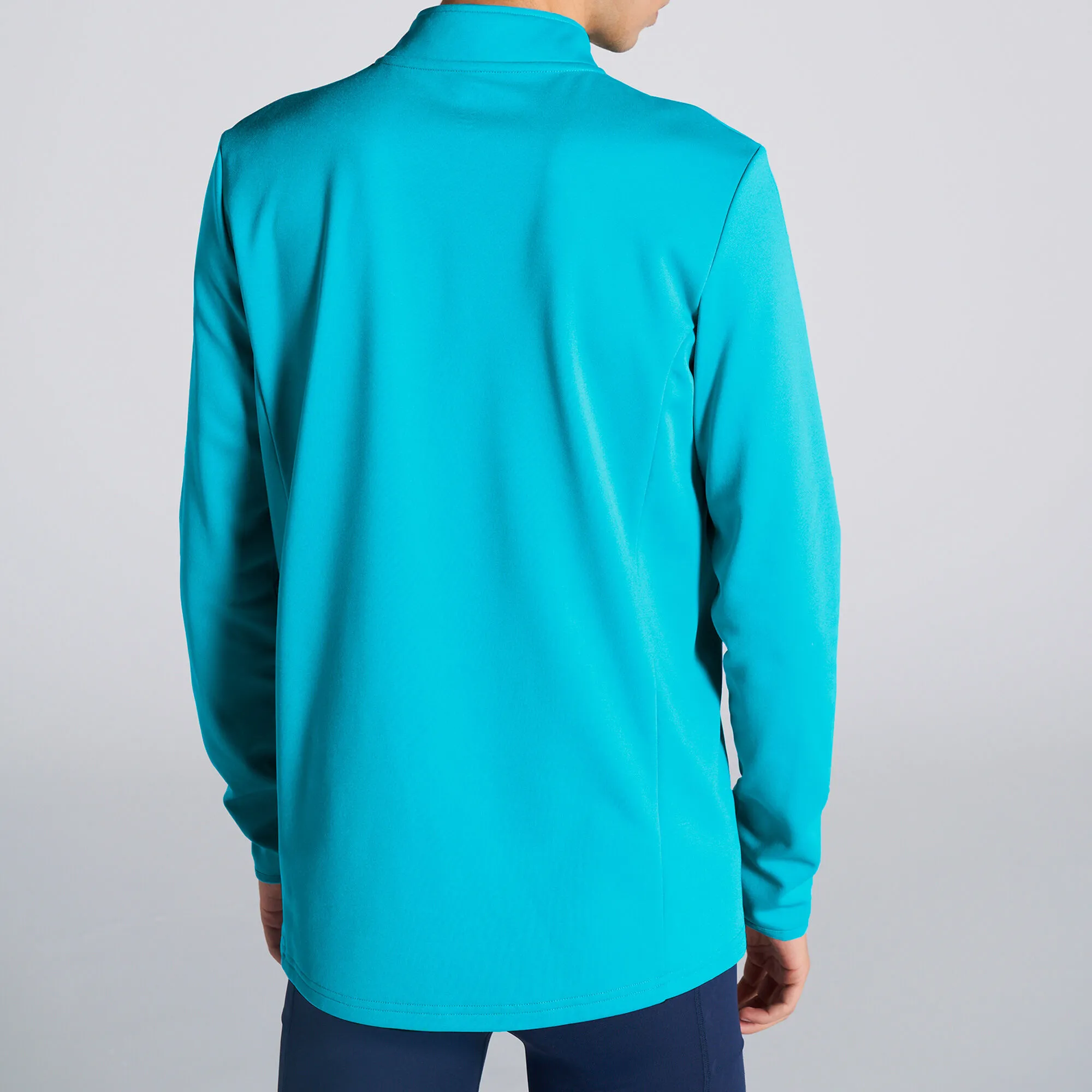 Sudadera hombre Running Night turquesa flúor