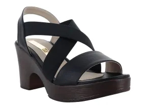 Tacones Paulie Goretti Negro Para Mujer