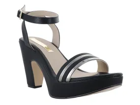 Tacones Paulie Shana Negro Para Mujer