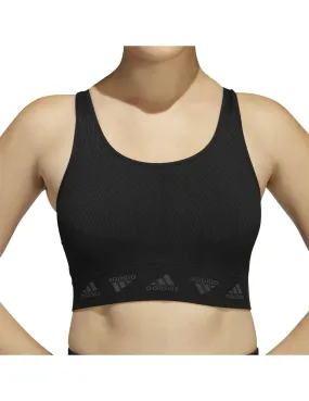 Top Mujer adidas Aeroknit Negro