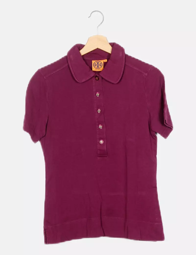 Tory Burch Polo morado casual