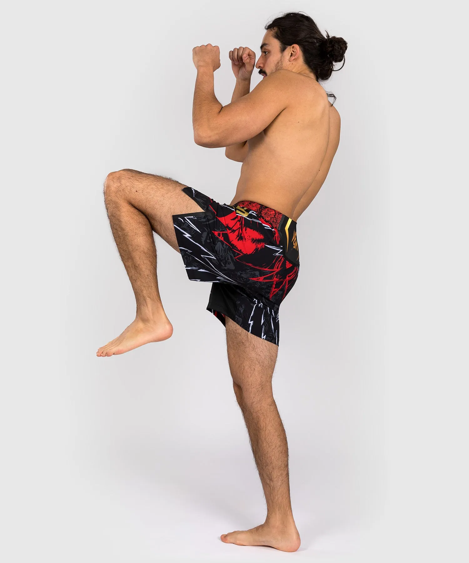 UFC Unrivaled by Venum Jon Jones Pantalones Cortos de Lucha para Unisex - Rojo