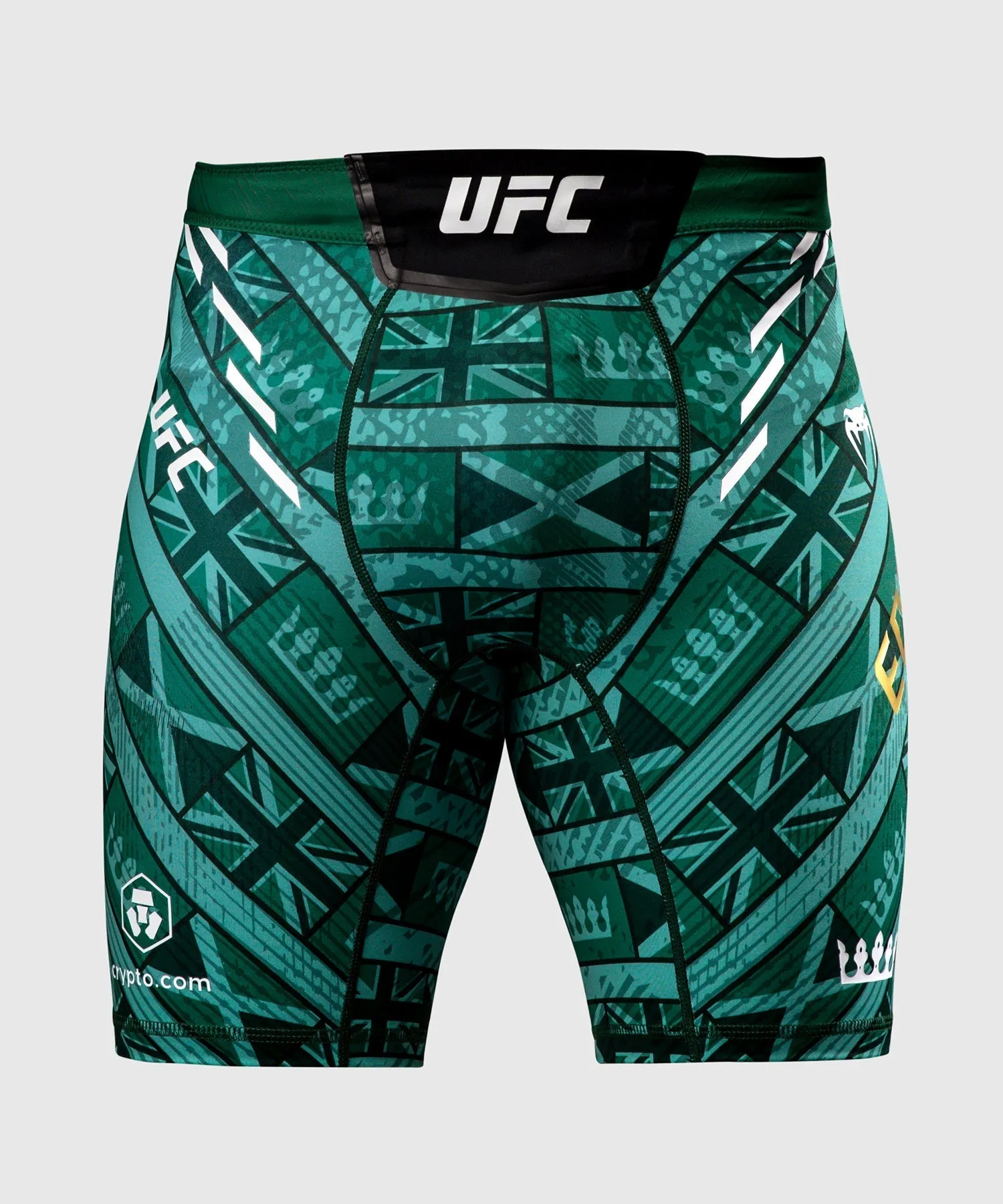 UFC Unrivaled by Venum Leon Edwards Pantalones Vale Tudo para Unisex - Verde