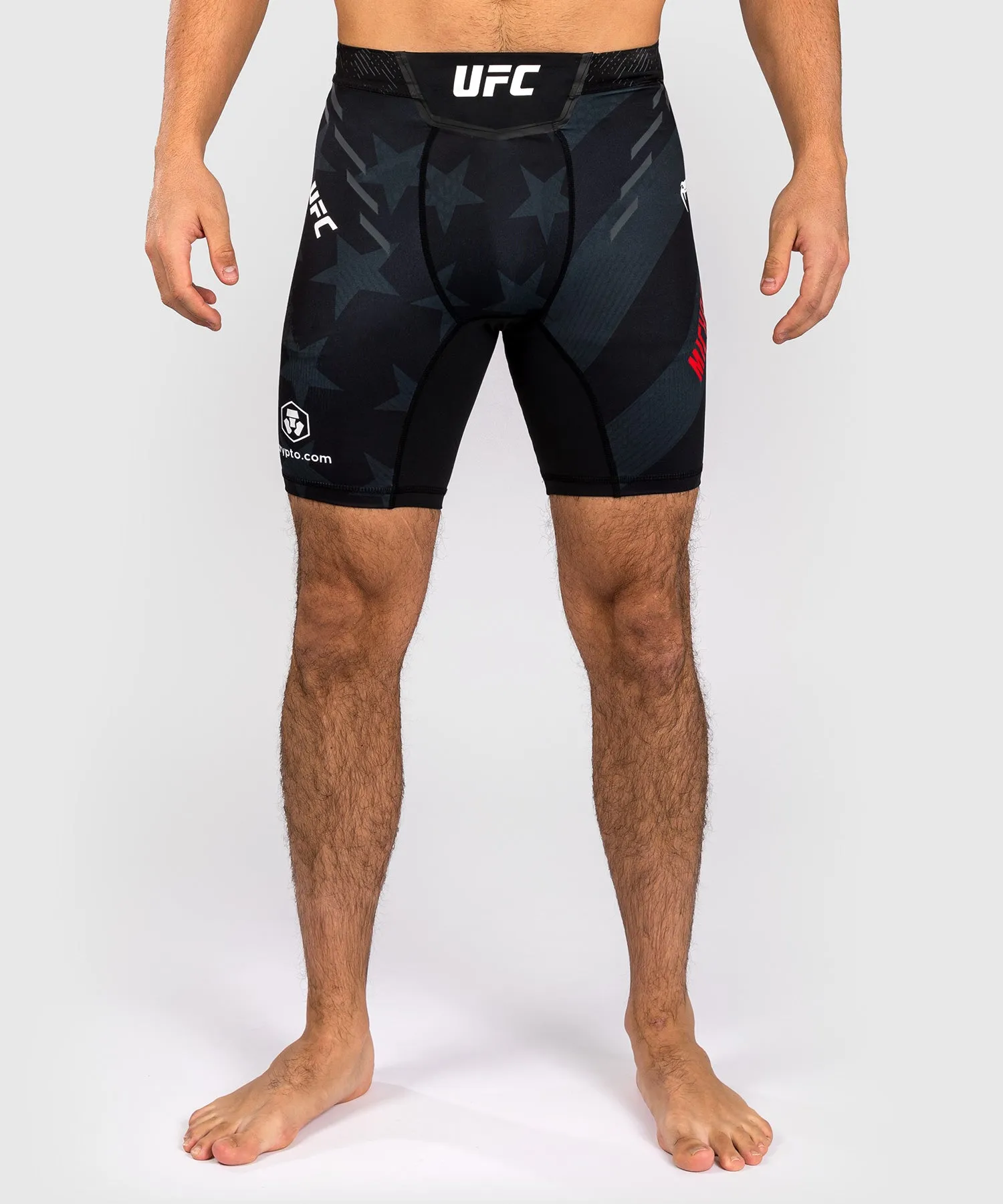 UFC Unrivaled by Venum Michael Chandler Pantalones Cortos de Vale Tudo para Unisex - Negro