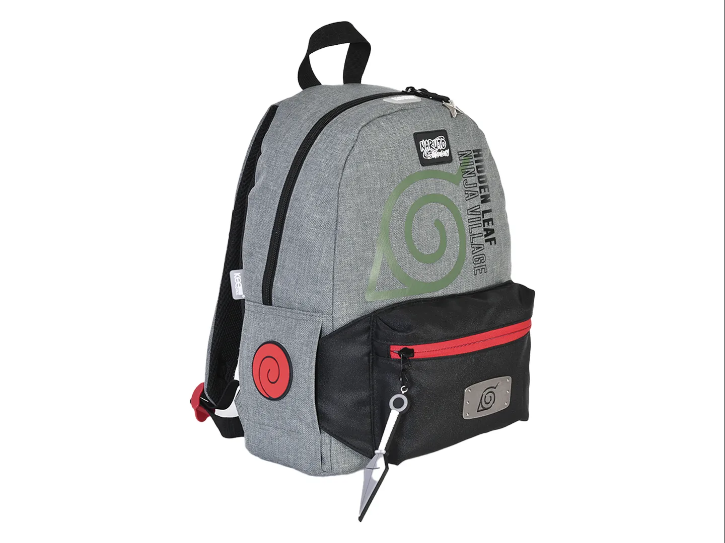 Yadatex Nts033 Bp320a Naruto Shi Verde Back Pack Niño Unica          (010)