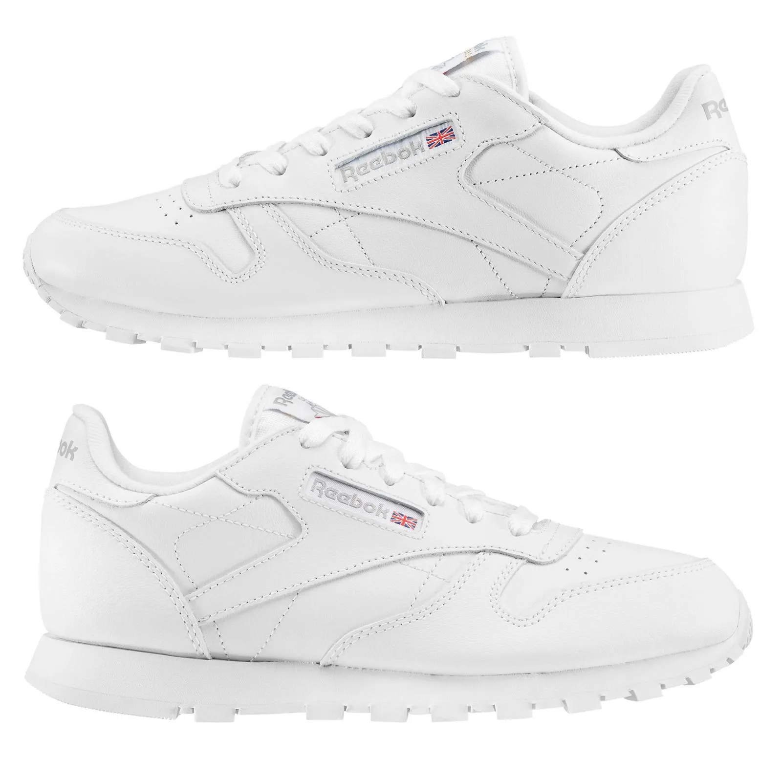 ZAPATILLA CASUAL NIÑA REEBOK CLASSIC LEATHER JUNIOR . WHITE. 