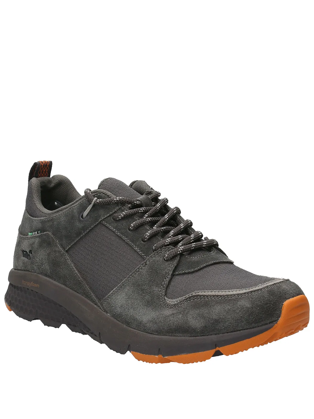 Zapatilla Cuero Hombre Negara Gris Oscuro Rockford