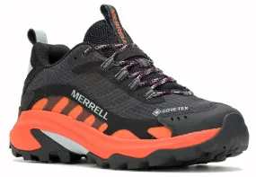 Zapatilla Merrell Moab Speed 2 GTX W Negro/Naranja