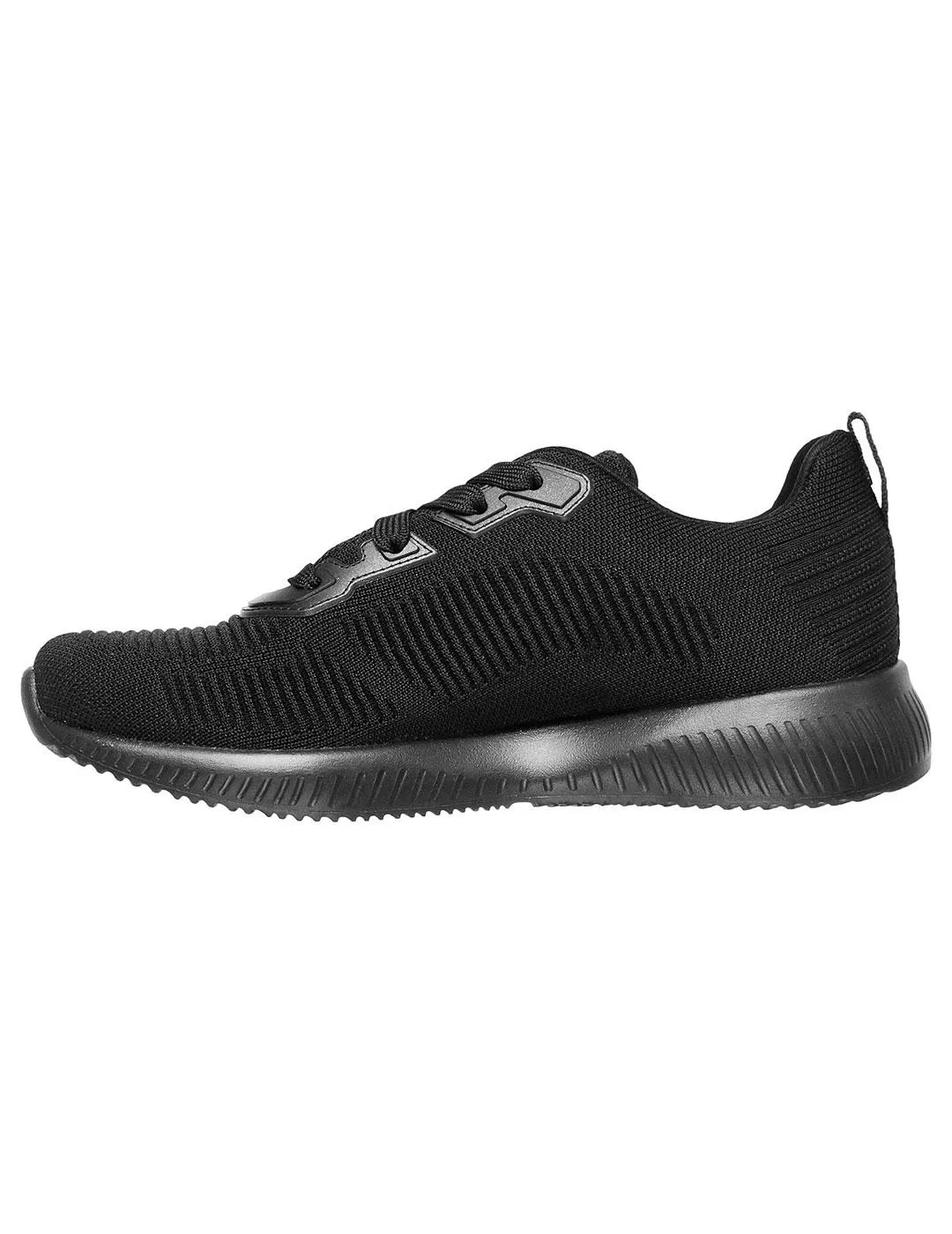 Zapatilla Mujer Skechers Bobs Squad Negro