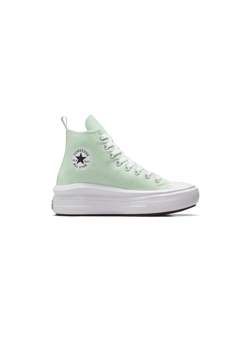 Zapatilla Niñ@ Converse Move Hi Plataform Verde