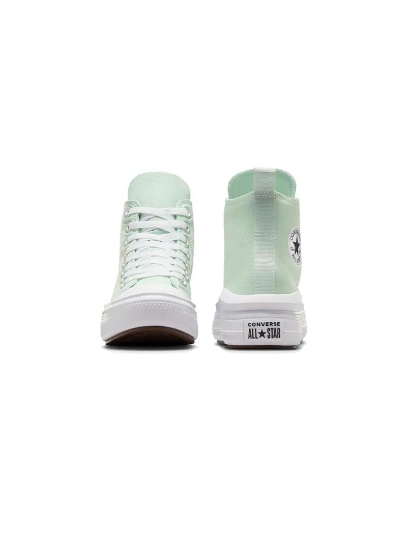 Zapatilla Niñ@ Converse Move Hi Plataform Verde