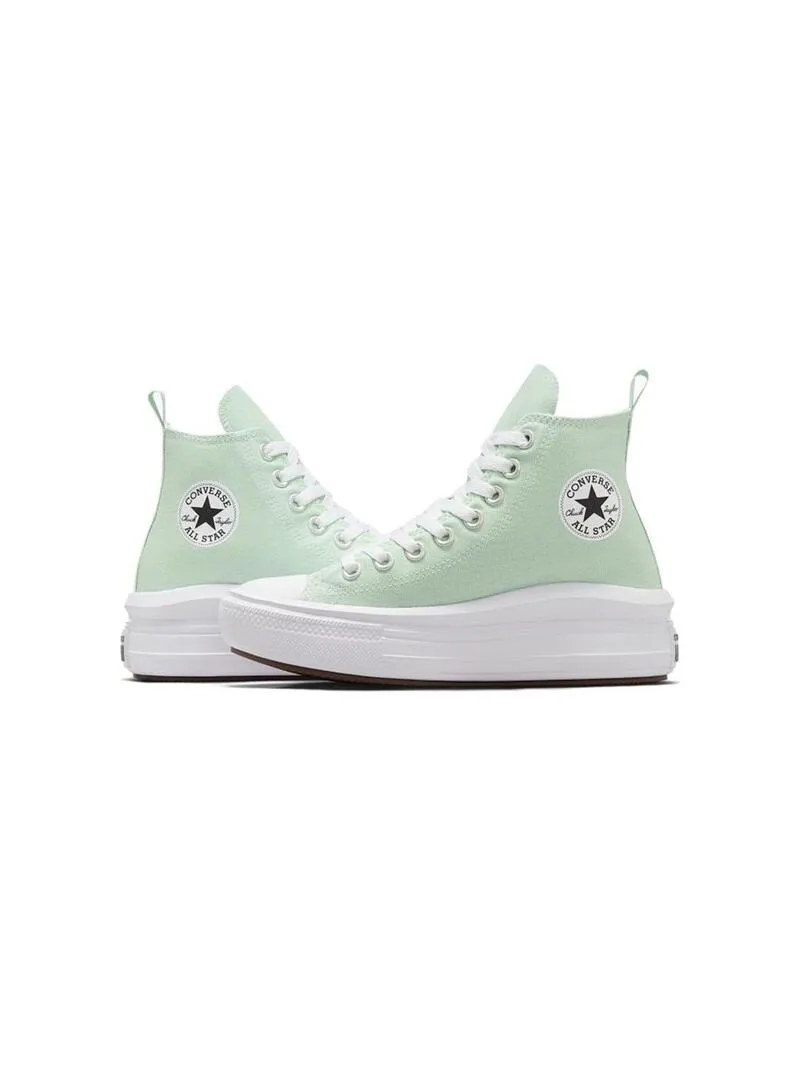 Zapatilla Niñ@ Converse Move Hi Plataform Verde