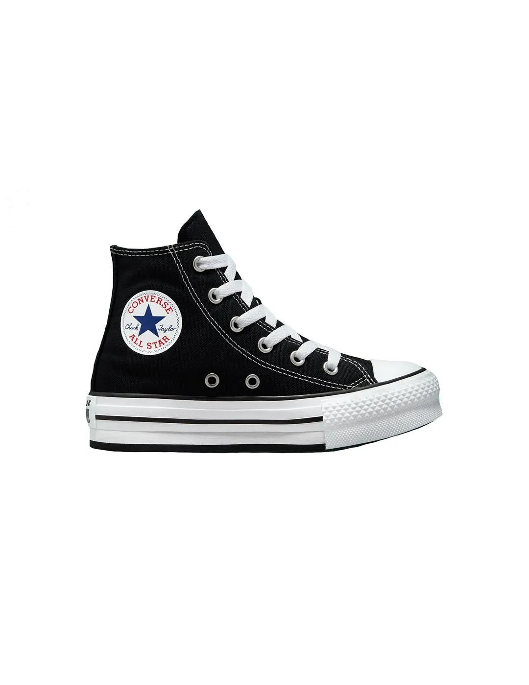 Zapatilla Niño Converse Eva Lift Plt Negra