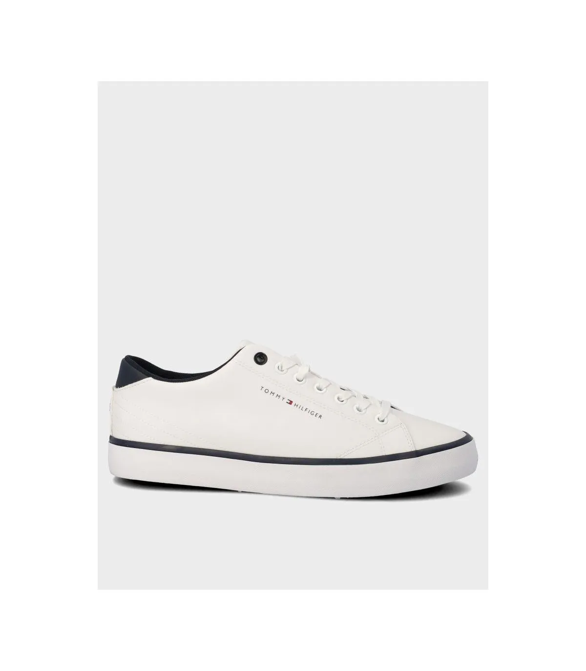 ZAPATILLA TOMMY HILFIGER HI VULC CORE LOW WHITE