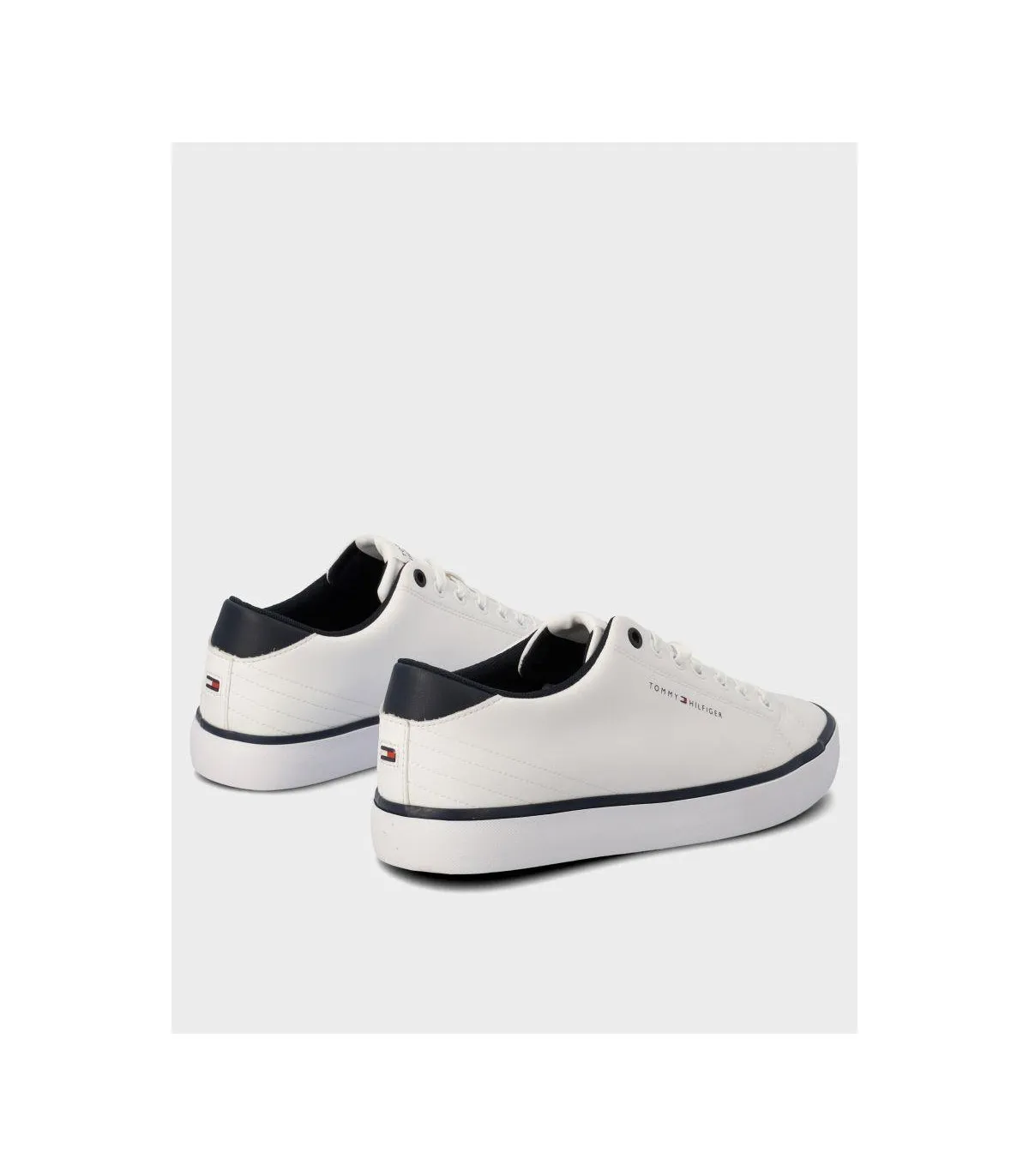 ZAPATILLA TOMMY HILFIGER HI VULC CORE LOW WHITE