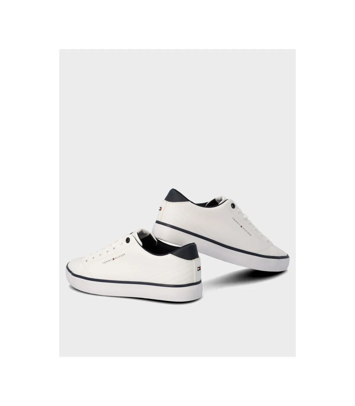 ZAPATILLA TOMMY HILFIGER HI VULC CORE LOW WHITE