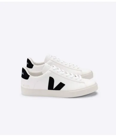 Zapatilla Veja Campo Chromefree white-black