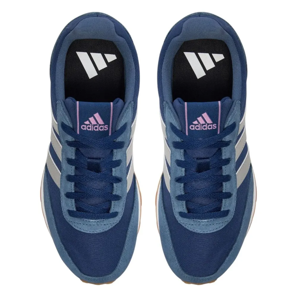 ZAPATILLAS ADIDAS RUN 60S 3.0 AZUL MARINO PLATEADO IE3809 CASUAL MUJER