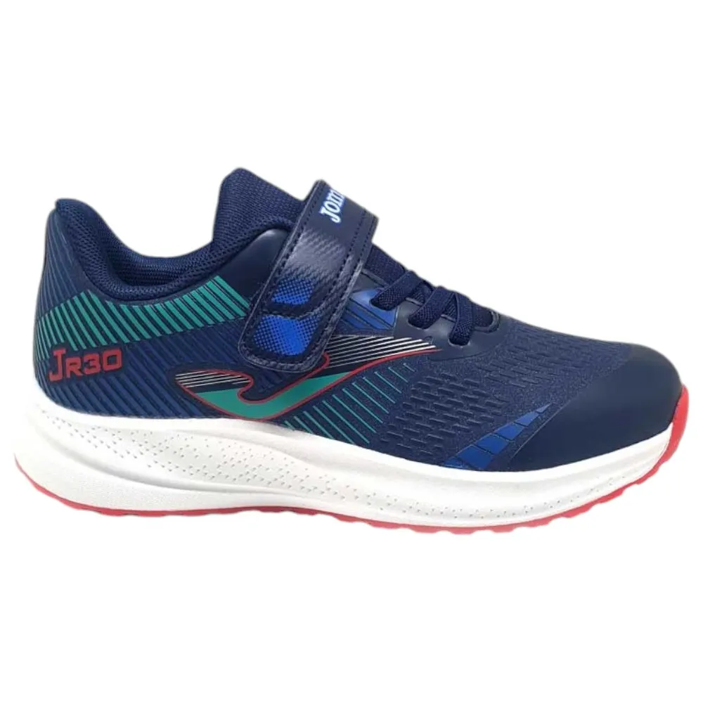 ZAPATILLAS JOMA JR30 JR 2403 AZUL MARINO ROJO VERDE JR30W2403V RUNNING NIÑO