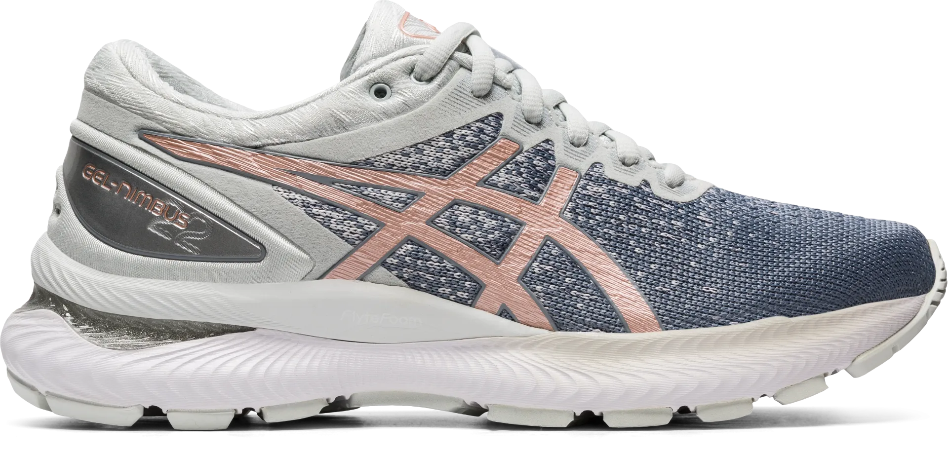 Zapatillas Running Mujer Asics Gel-Nimbus 22 Knit Gris