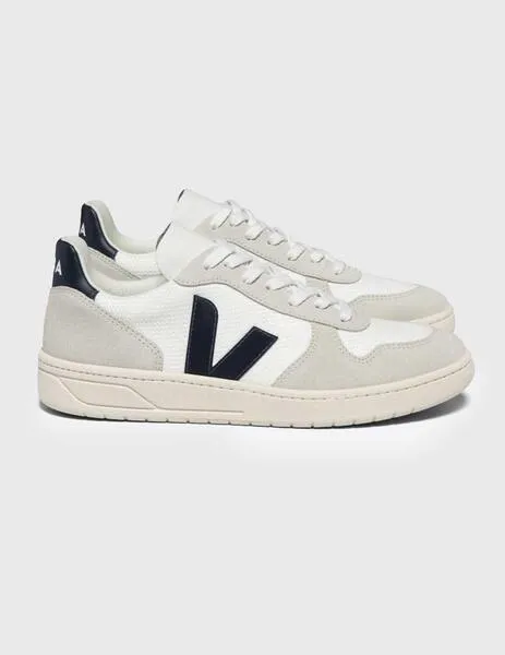 Zapatillas Veja V-10 B-Mesh blancas unisex