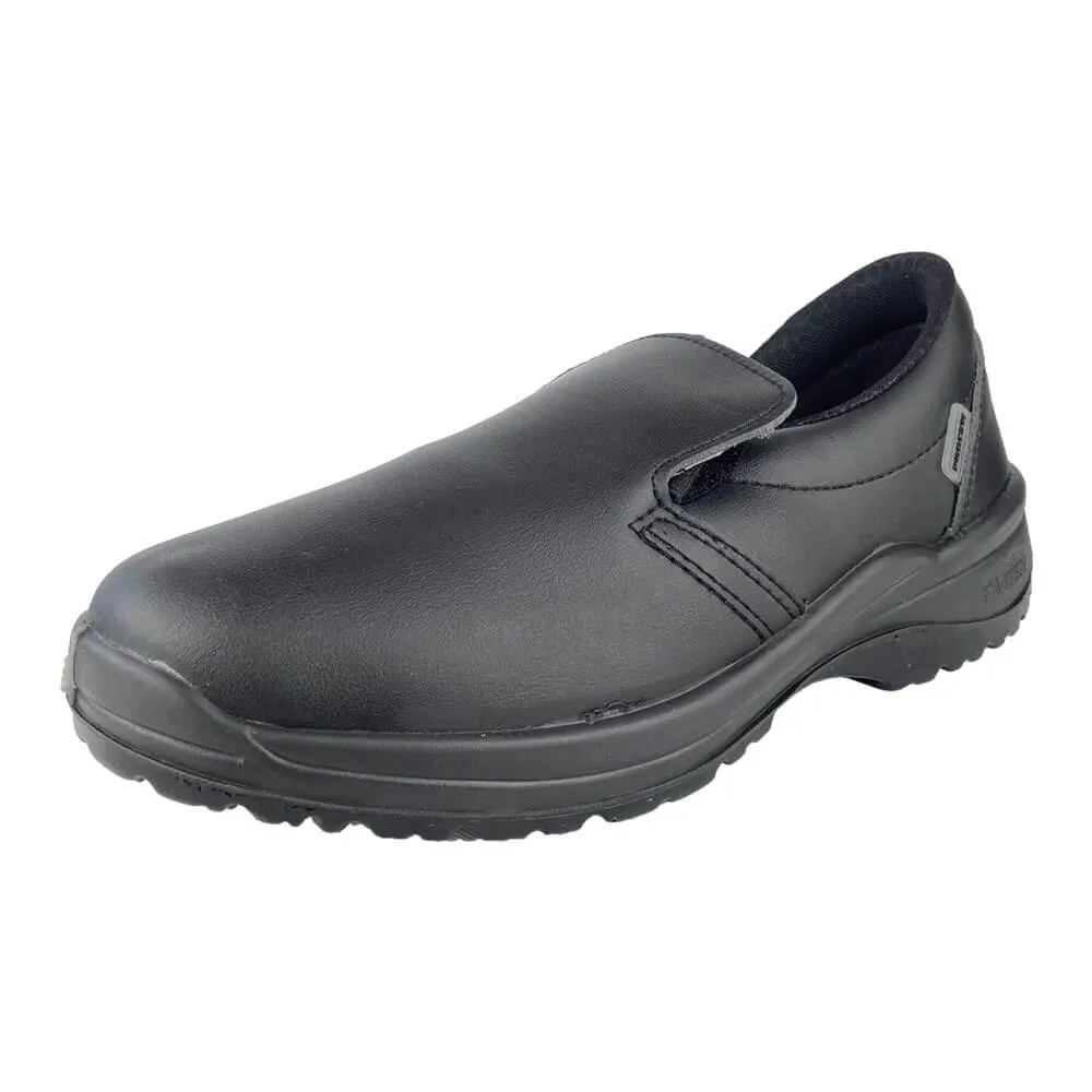 Zapato antimicrobiano negro O2  ISO 20347