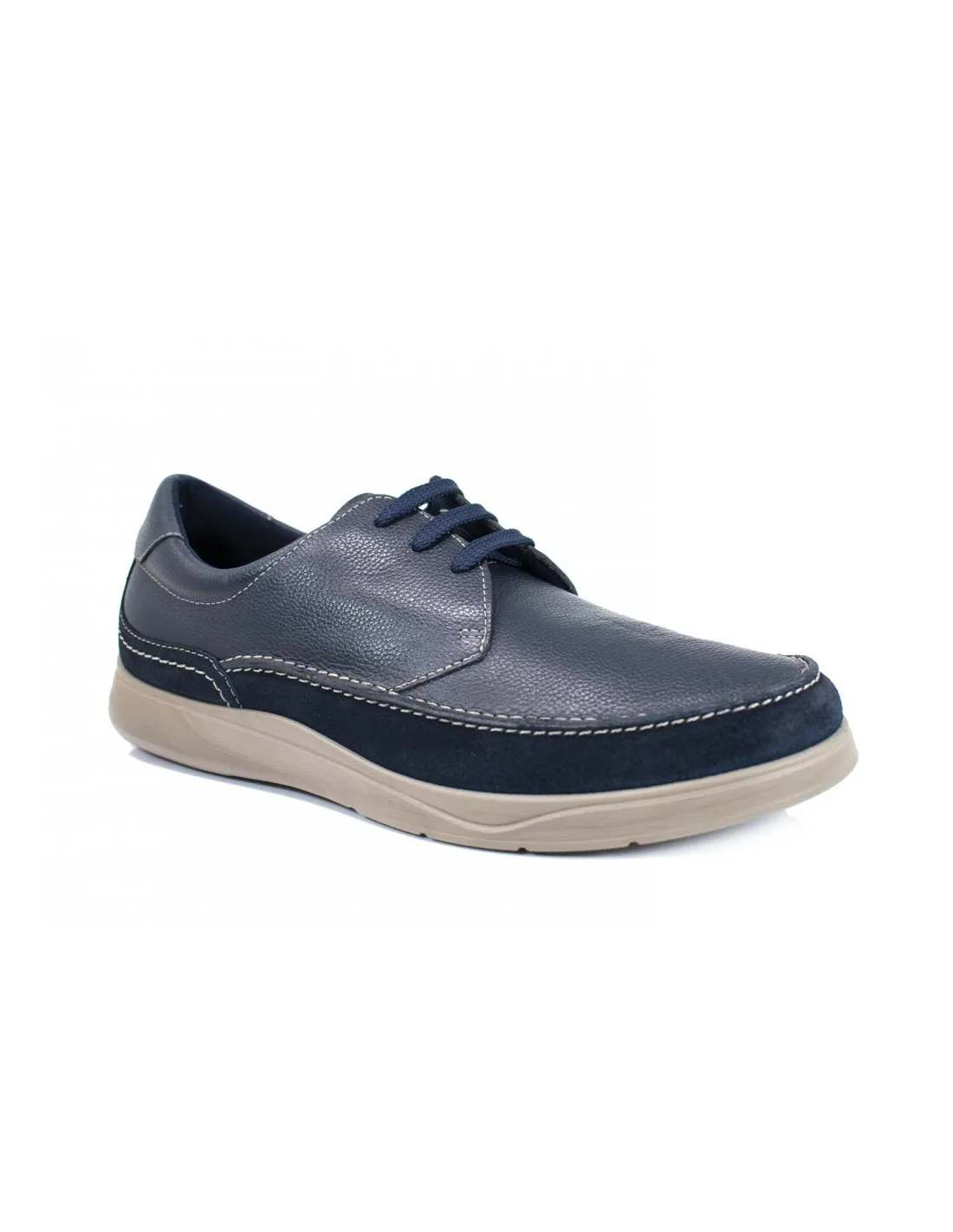 ZAPATO CASUAL CORDONES HOMBRE BOLA22 4864 AZUL MARINO