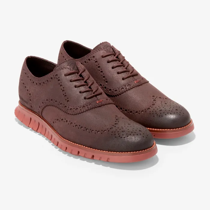 Zapato Casual ZERØGRAND Wingtip Oxford