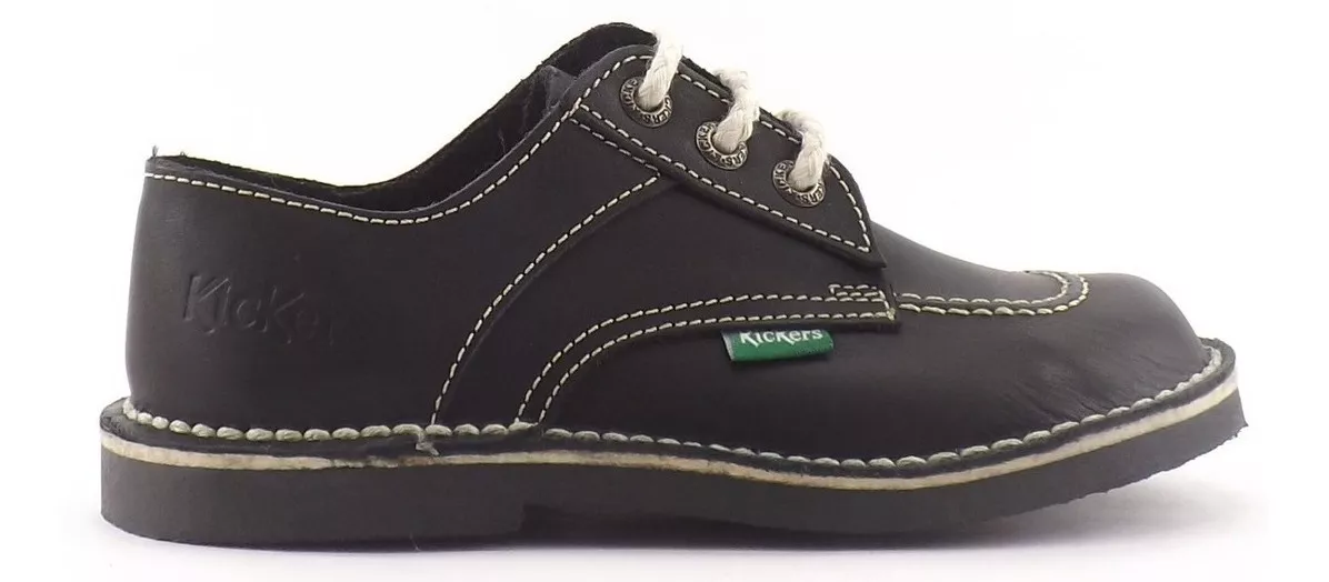 Zapato Colegial Kickers Unisex Cordon Scoop 34-40 Carg