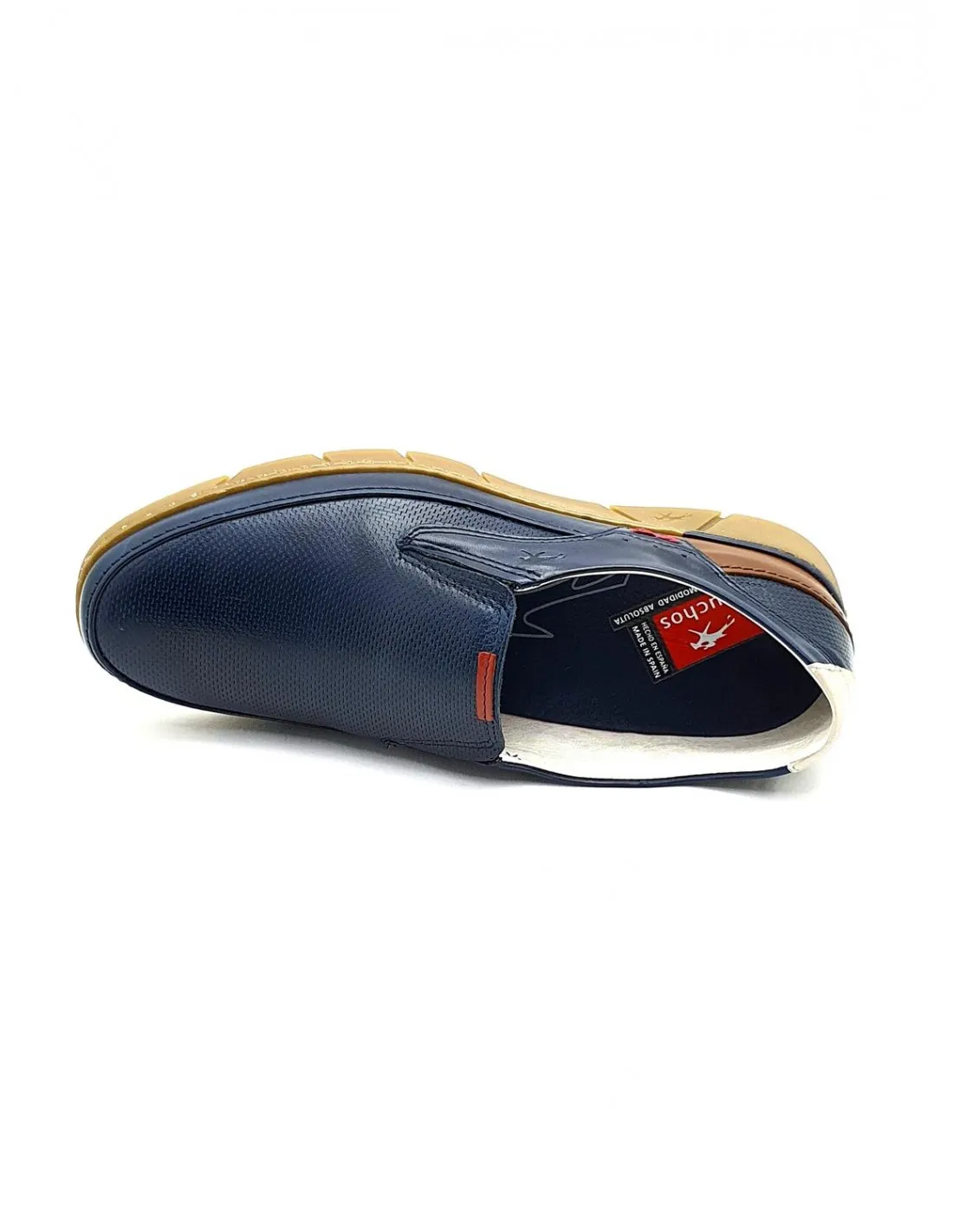 Zapato de hombre Fluchos en azul marino F1157 - FLUCHOS