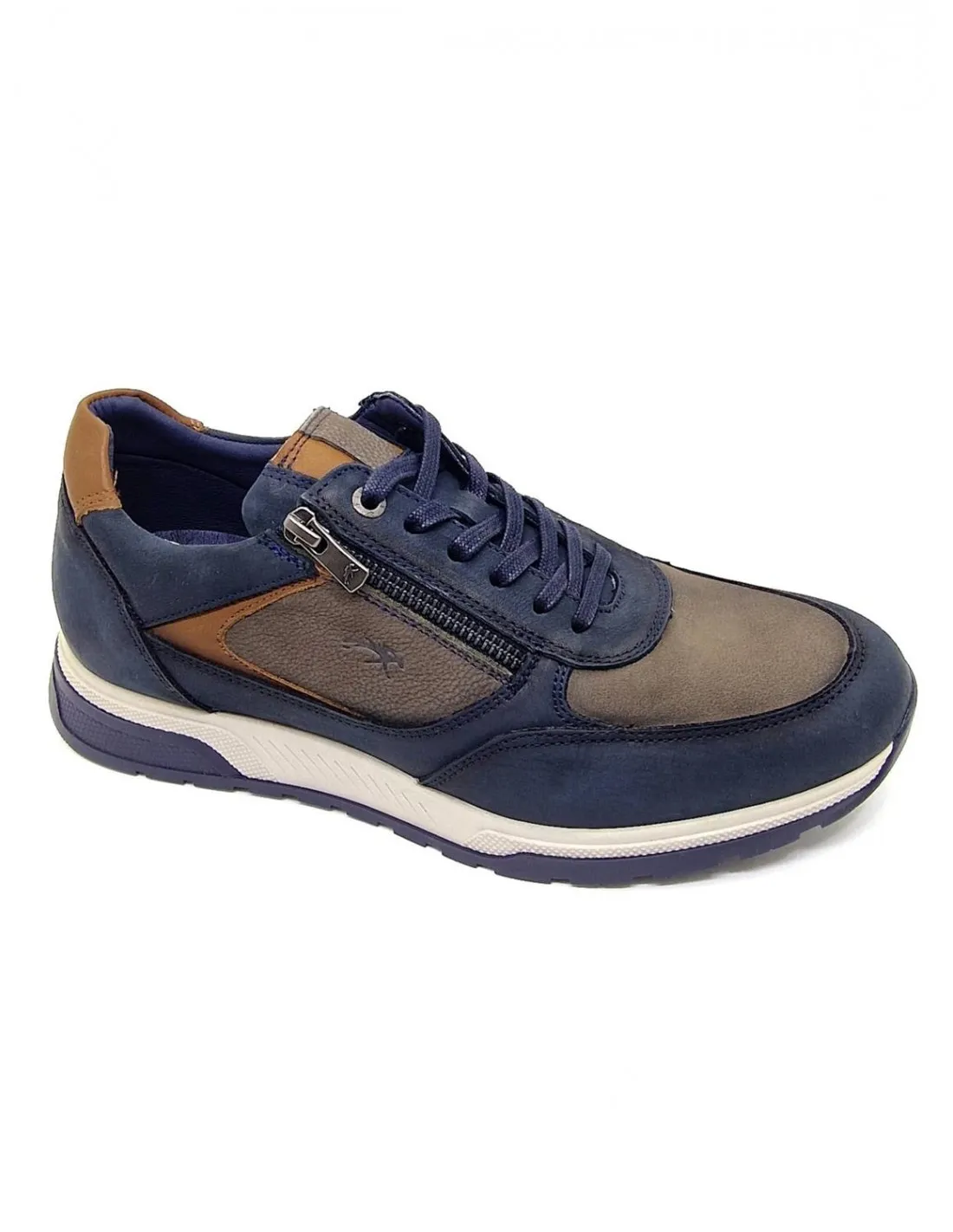 Zapato de hombre Fluchos en azul marino F1603