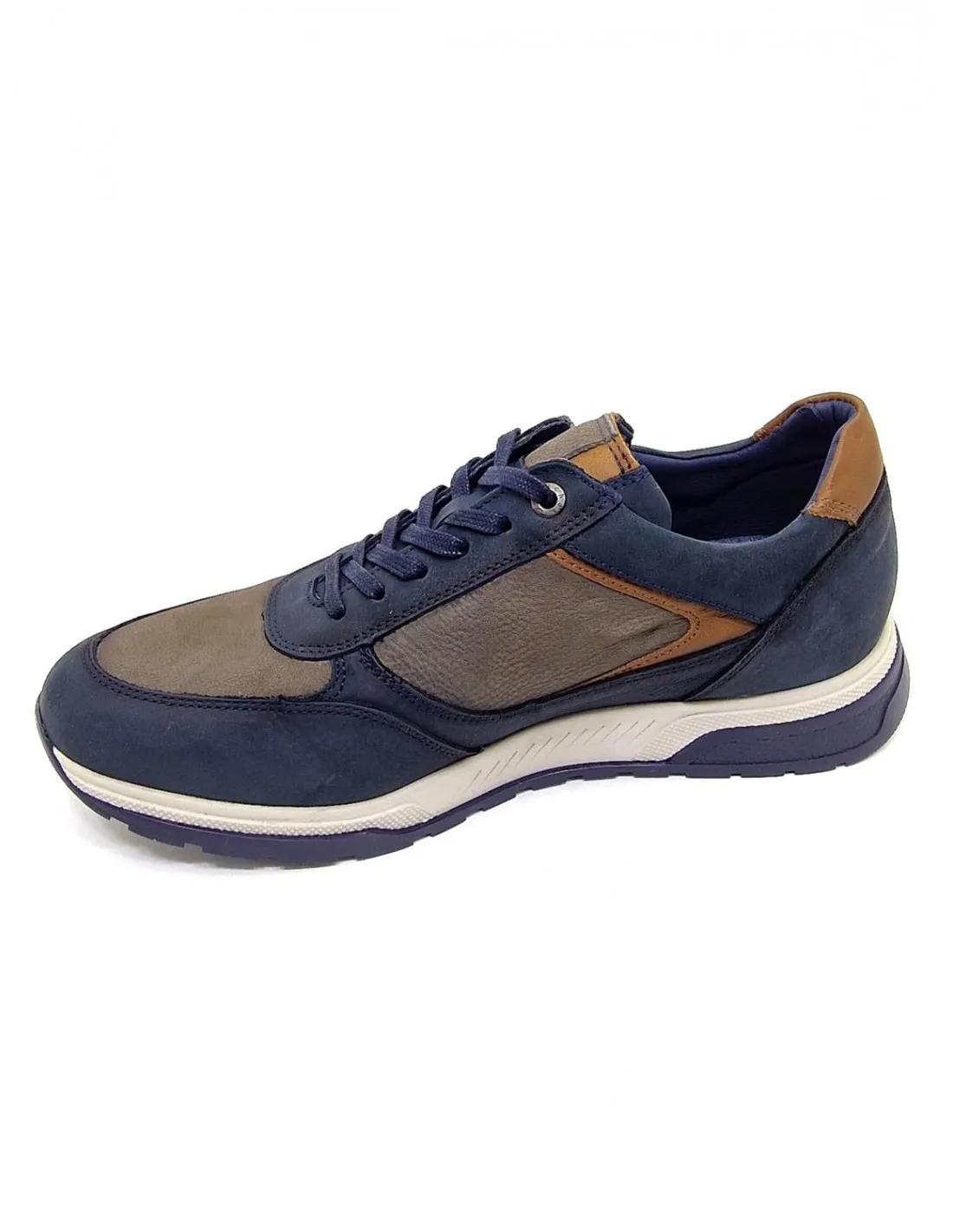 Zapato de hombre Fluchos en azul marino F1603