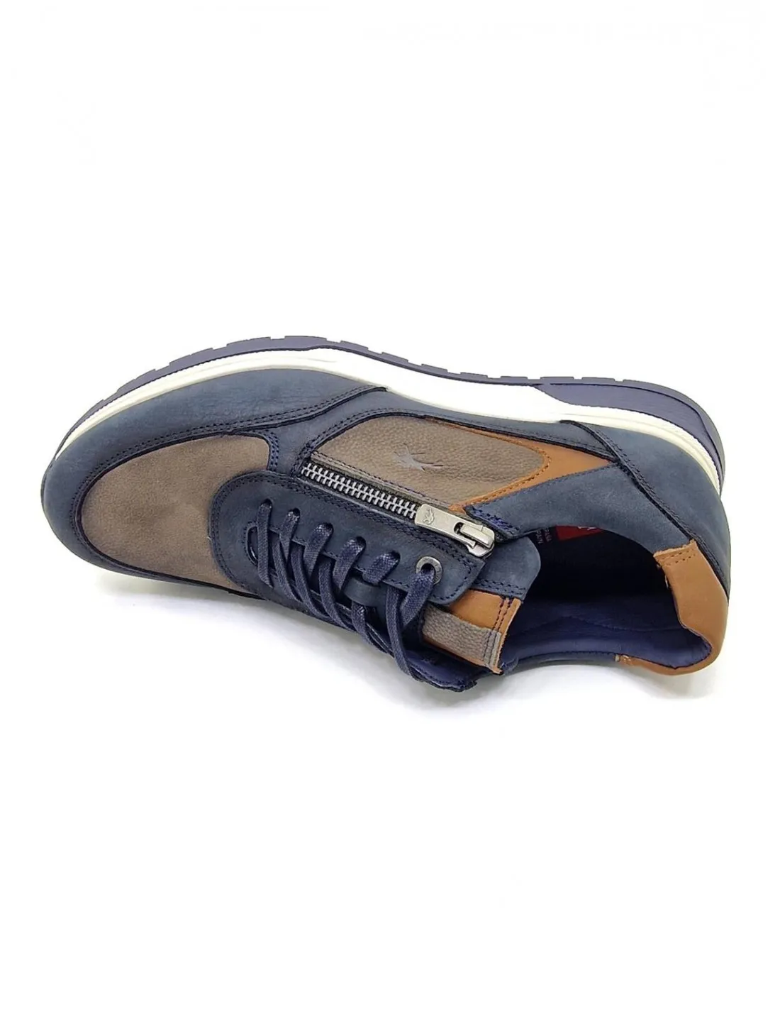 Zapato de hombre Fluchos en azul marino F1603