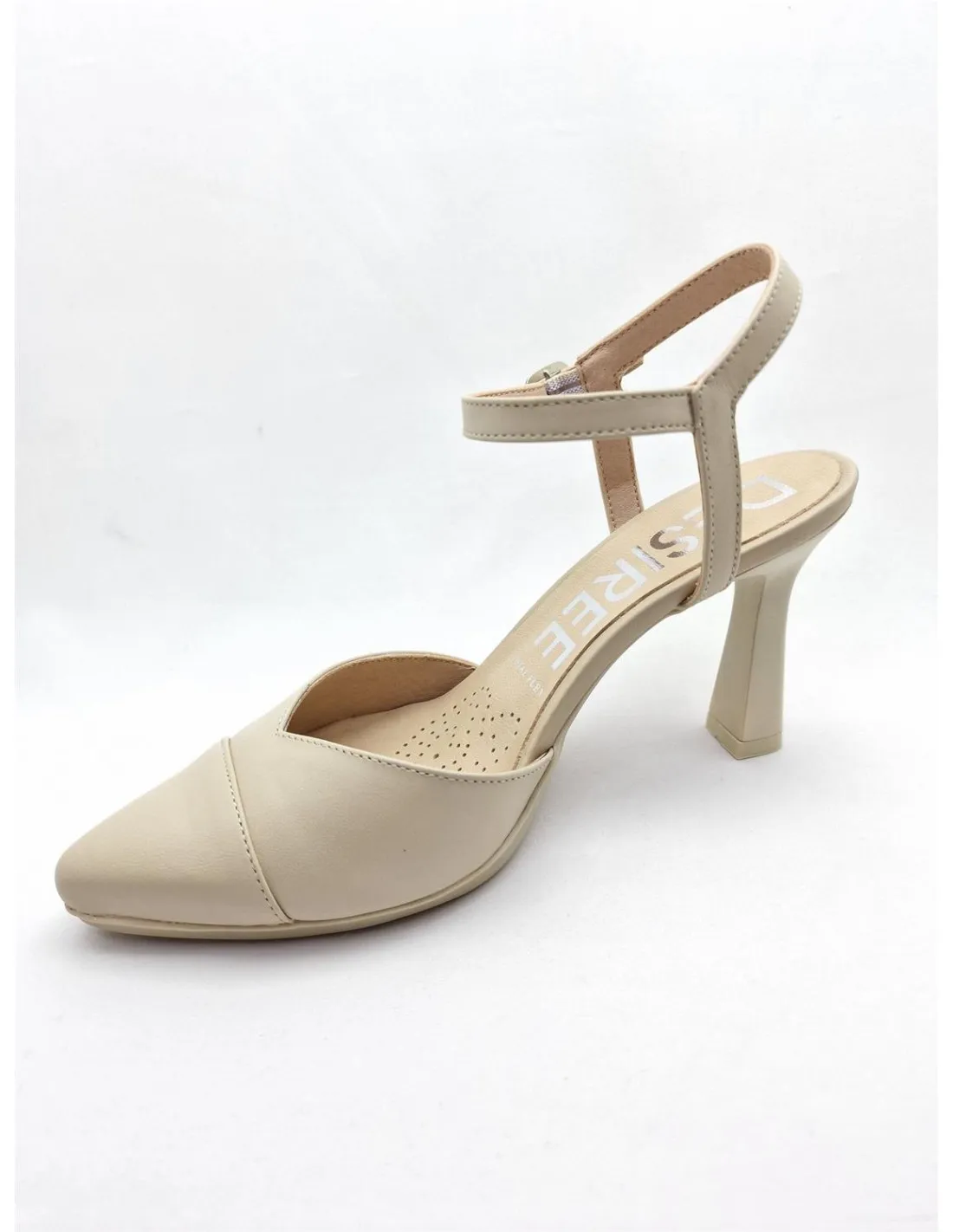 Zapato de mujer Desiree en crema/agave Syra7