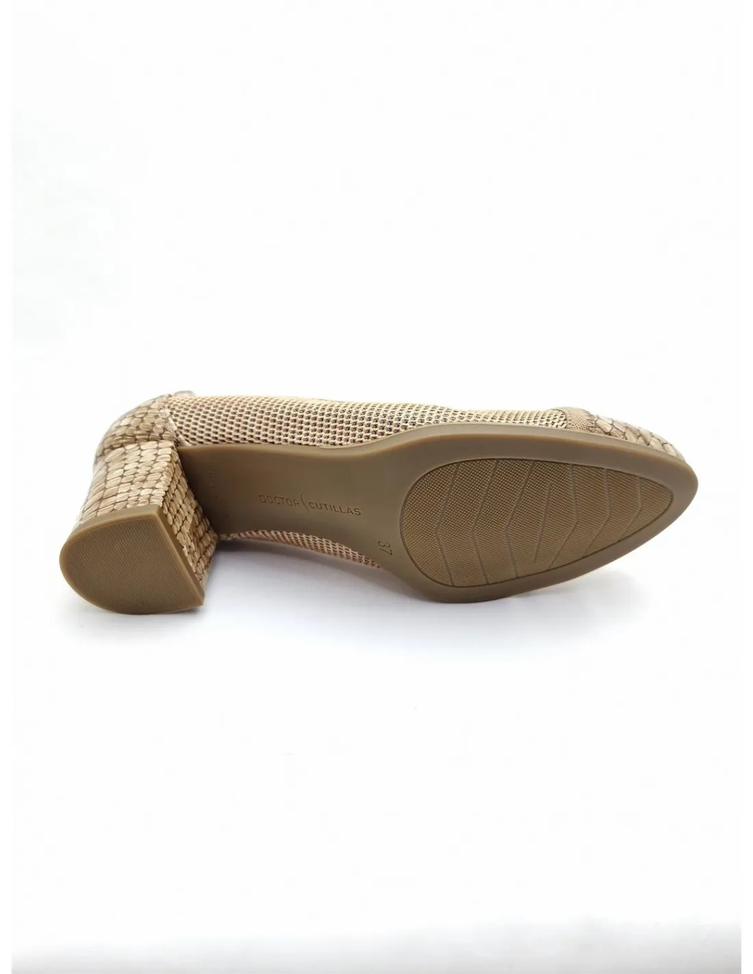 Zapato de mujer Doctor Cutillas en camel 80116