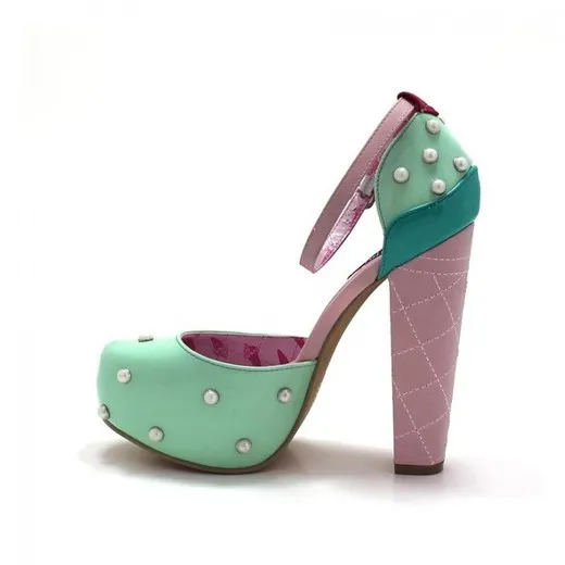 Zapato Ironfist Lick Me Plataform Mint