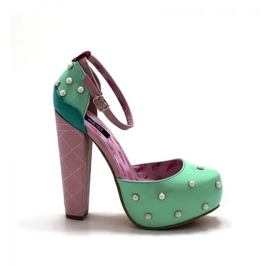 Zapato Ironfist Lick Me Plataform Mint