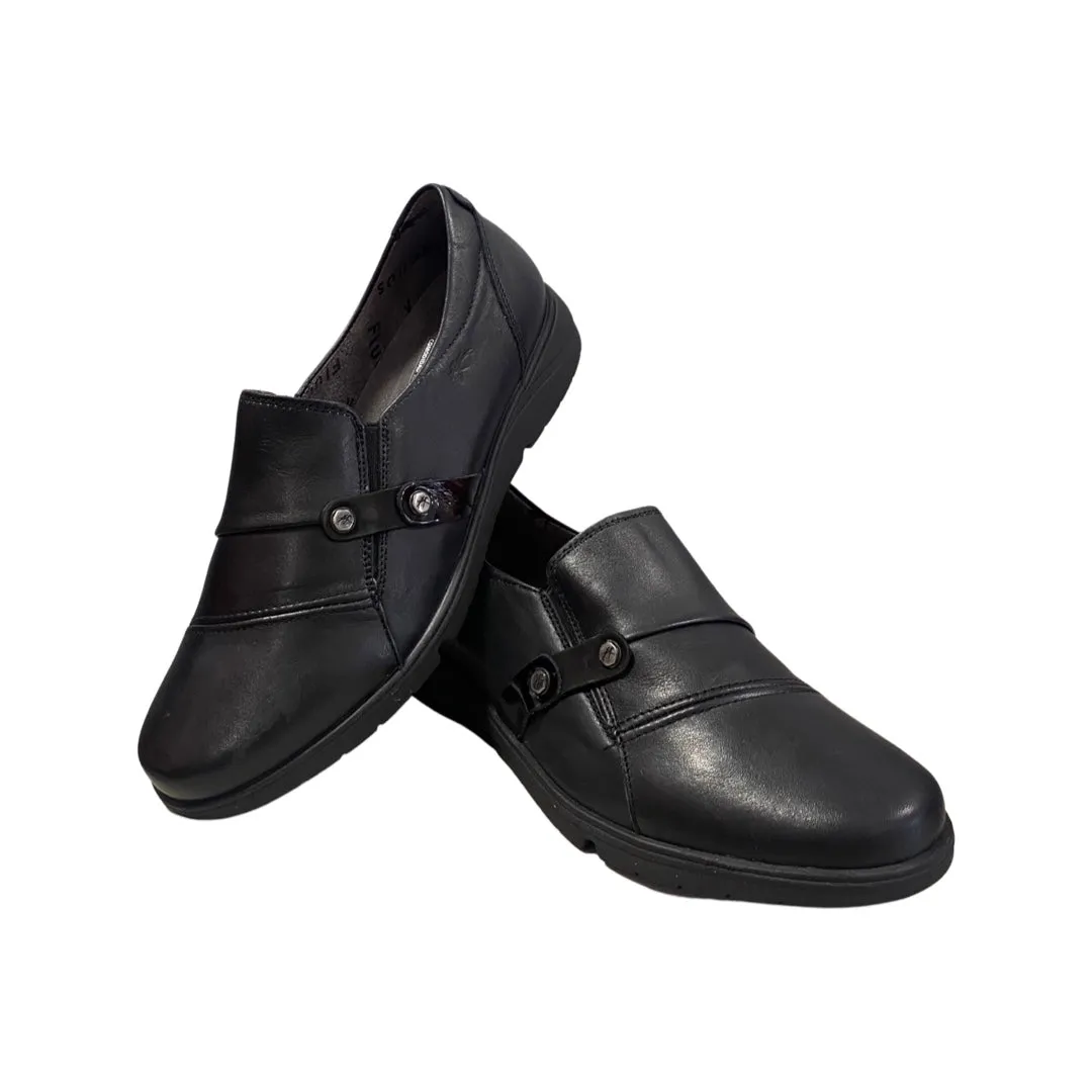 ZAPATO MUJER FLUCHOS F 1567 NEGRO