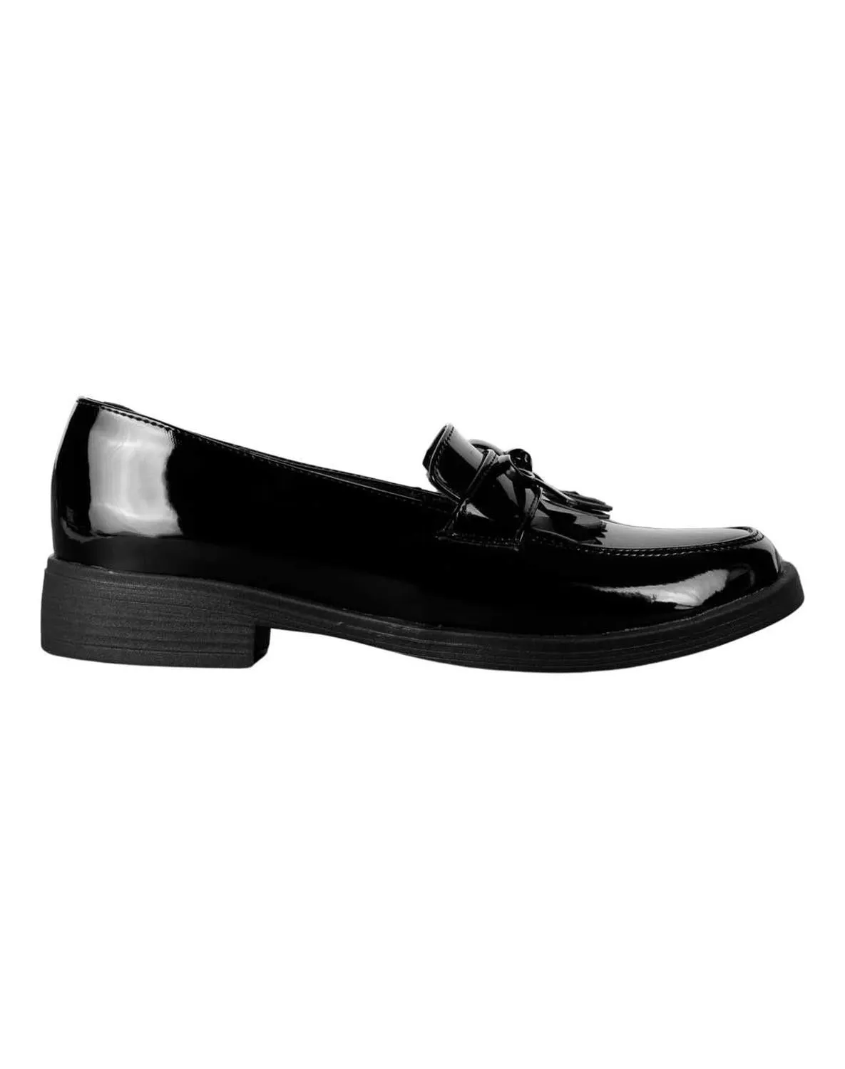 Zapato Mujer Mocasin Vestir Piso Negro Stfashion 22904100