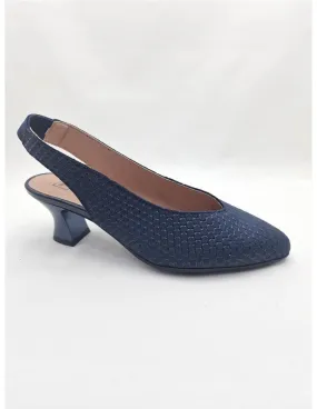 Zapato salón de Pitillos en azul marino 5193