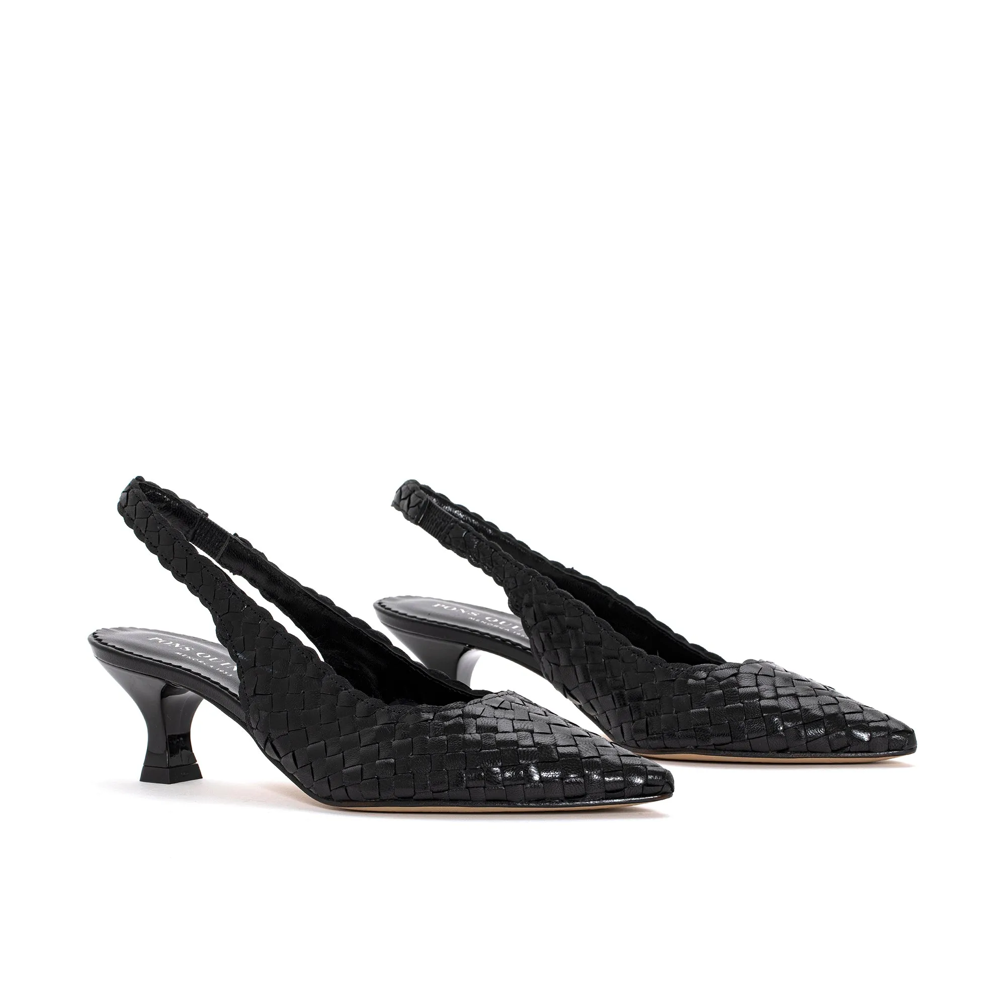 ZAPATO TACON CAROL NEGRO