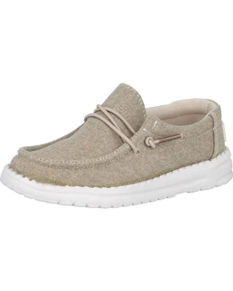 Zapatos BUBBLE BOBBLE  de Niño C1068 ZAPATOS CASUAL PARA NINO  BEIGE