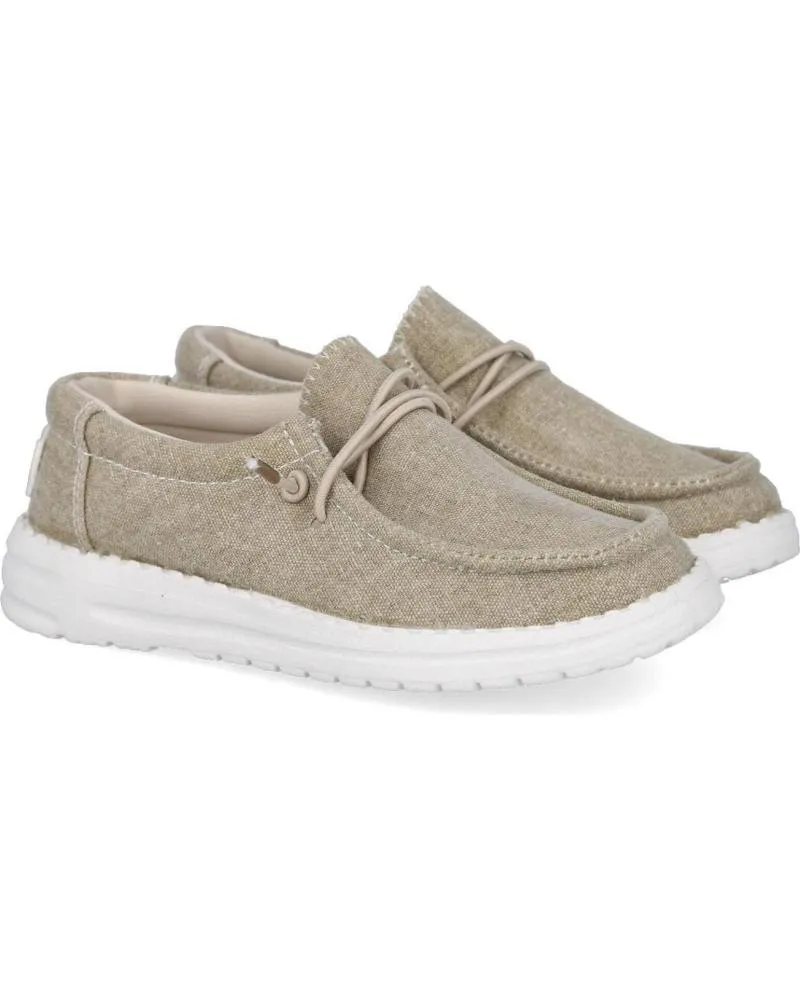 Zapatos BUBBLE BOBBLE  de Niño C1068 ZAPATOS CASUAL PARA NINO  BEIGE