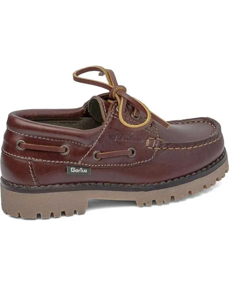 Zapatos de Hombre y Niño GORILA NAUTICO CORDON MARRON