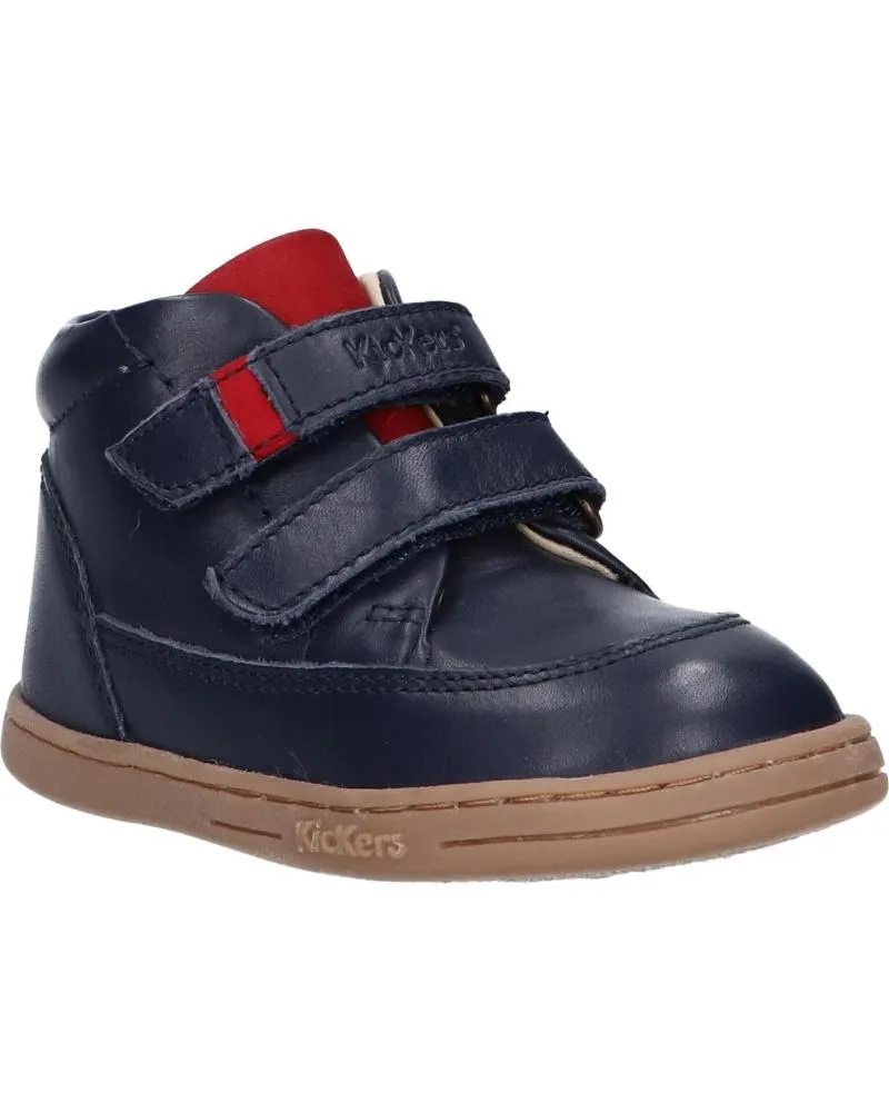 Zapatos de Niña y Niño KICKERS 910731-10 TRACTOK 10 MARINE